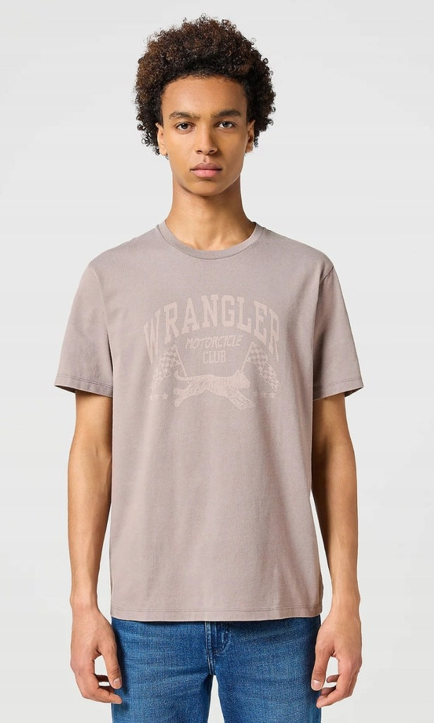 Meska Koszulka Wrangler Graphic Tee Iron 112357309