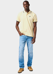 Meska Koszulka Wrangler Polo Shirt Banana Crepe 112362826