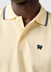 Meska Koszulka Wrangler Polo Shirt Banana Crepe 112362826