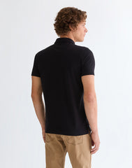 Męska Koszulka Wrangler Polo Shirt Black 112378482