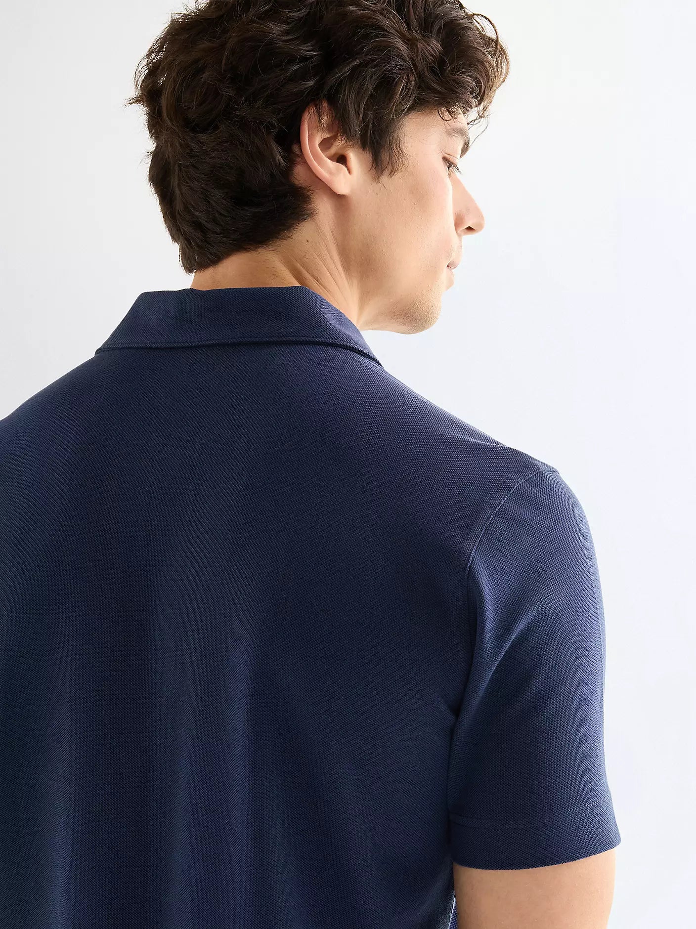 MESKA KOSZULKA WRANGLER POLO SHIRT BLACK IRIS 112378481