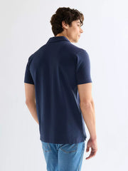 MESKA KOSZULKA WRANGLER POLO SHIRT BLACK IRIS 112378481