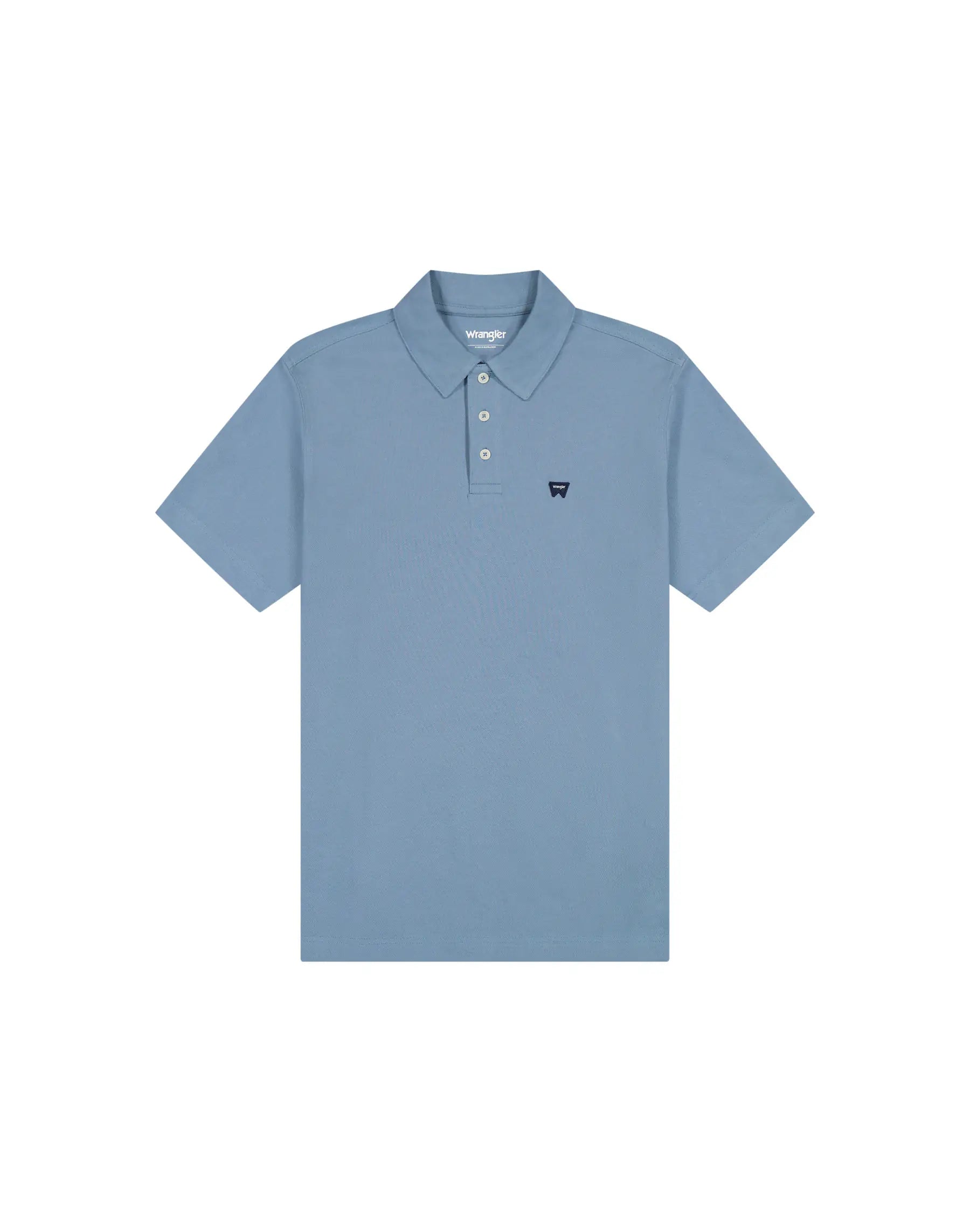 Męska Koszulka Wrangler Polo Shirt Captains Blue  112378448