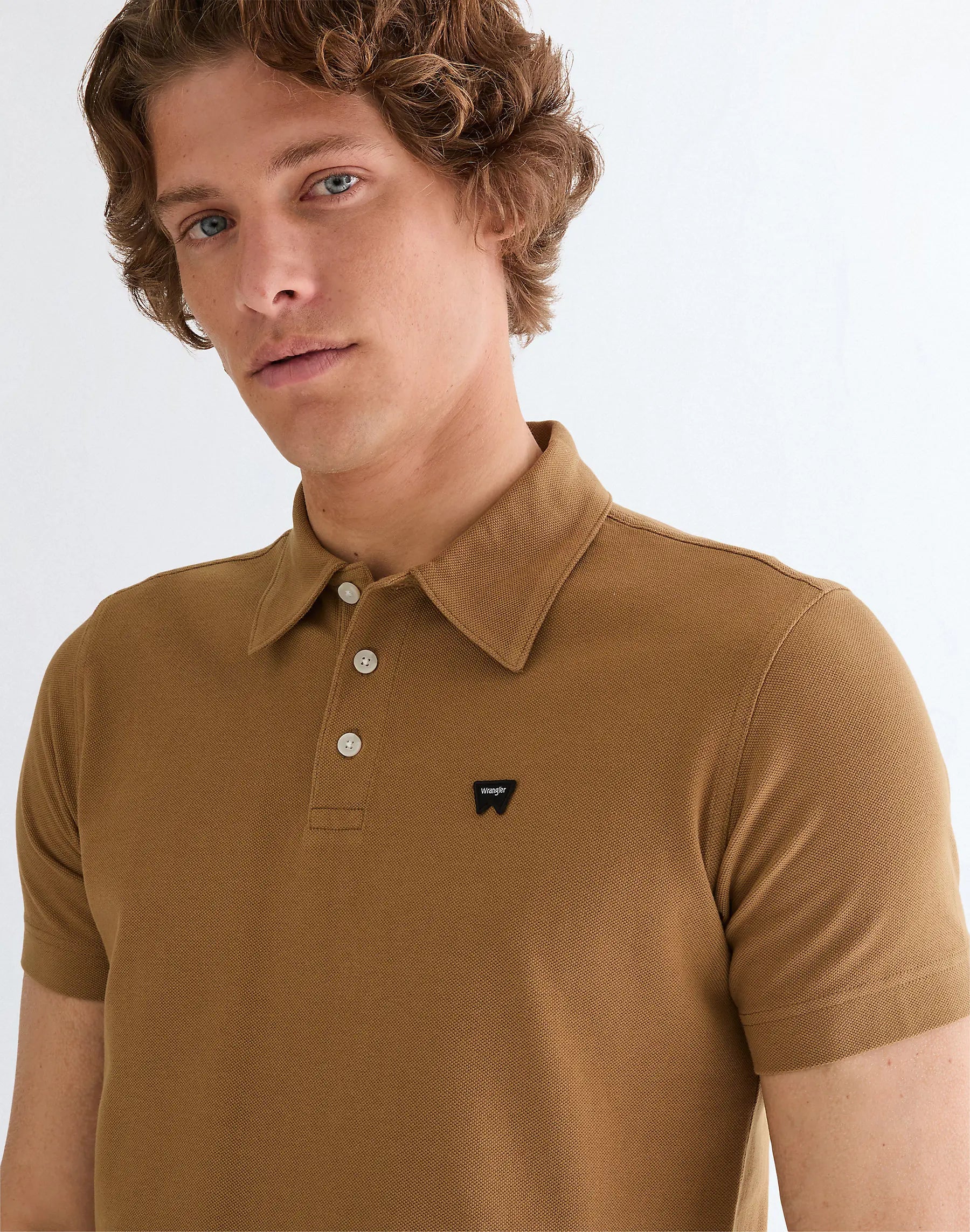 Męska Koszulka Polo Wrangler Polo Shirt Ermine 112378449