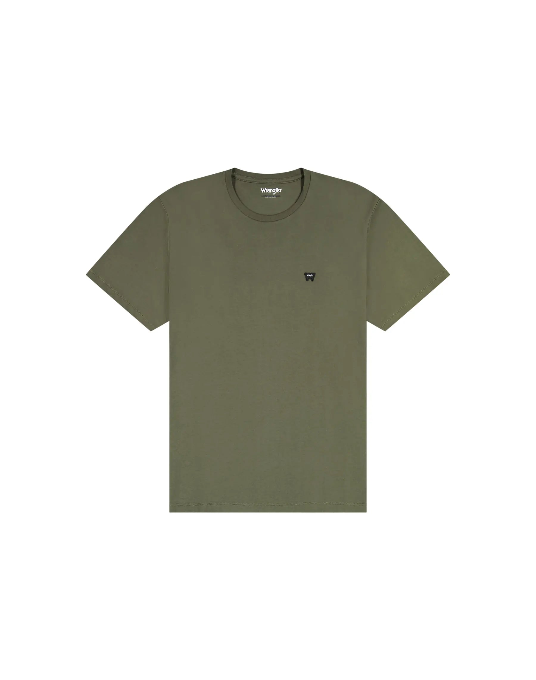 Męski T-Shirt Wrangler Sign Off Tee Deep Depths 112378011