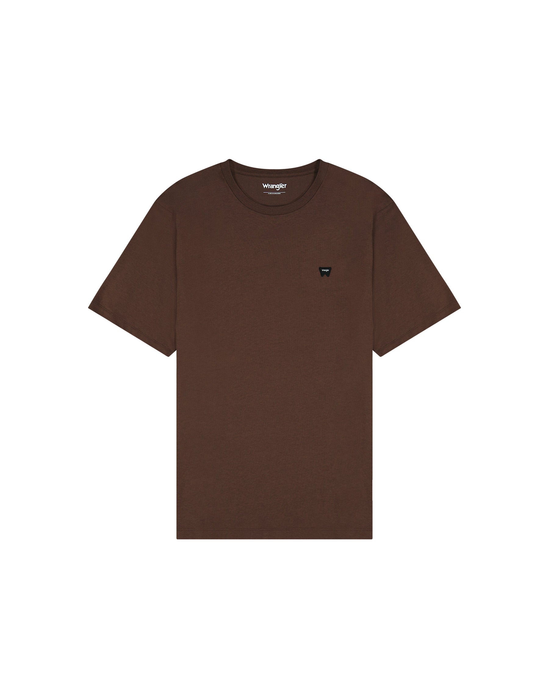 MESKA KOSZULKA WRANGLER SIGN OFF TEE MAHOGANY 112371484