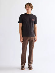 MESKA KOSZULKA WRANGLER SMALL AMERICANA TEE BLACK 112377982