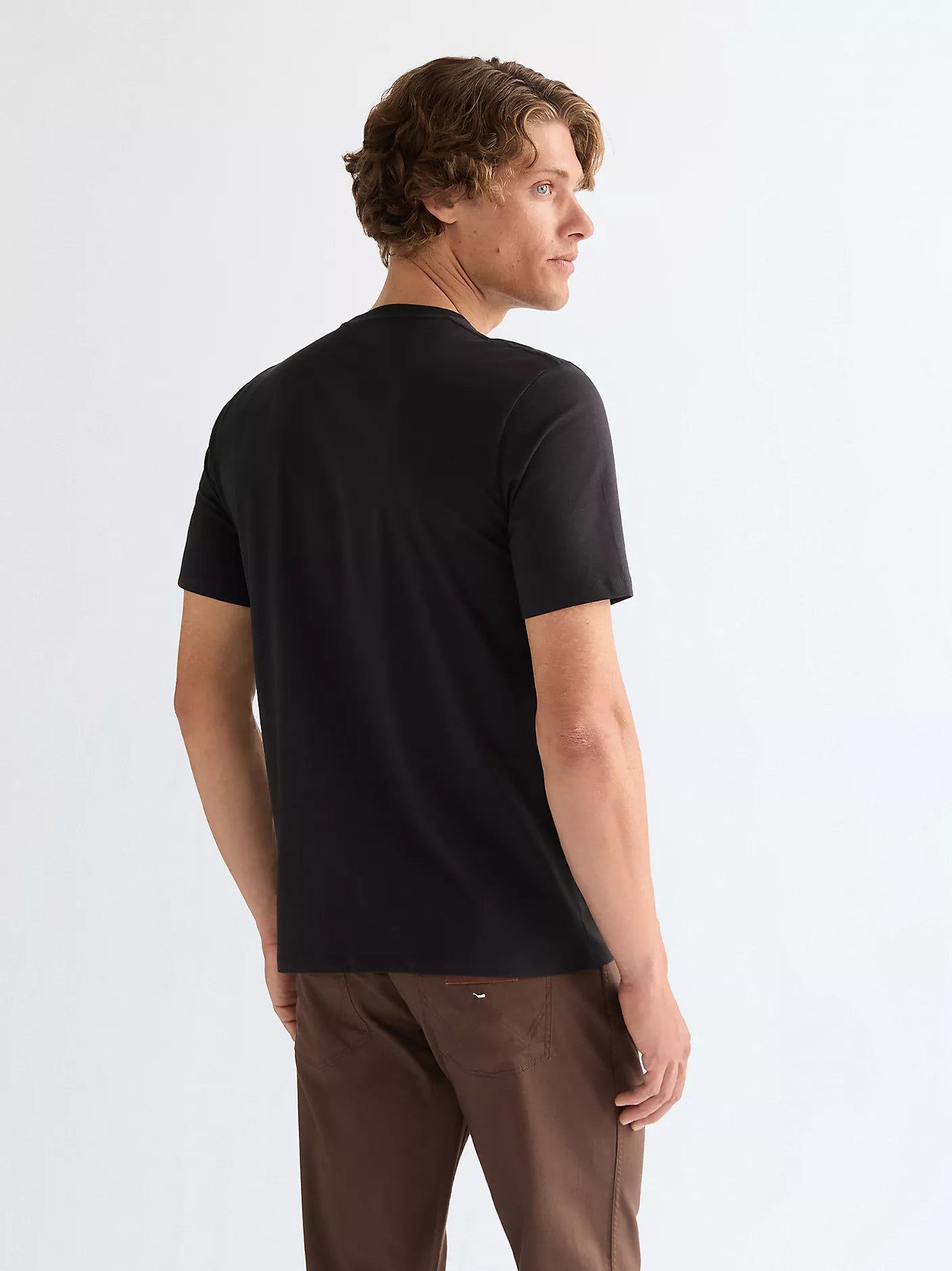 MESKA KOSZULKA WRANGLER SMALL AMERICANA TEE BLACK 112377982