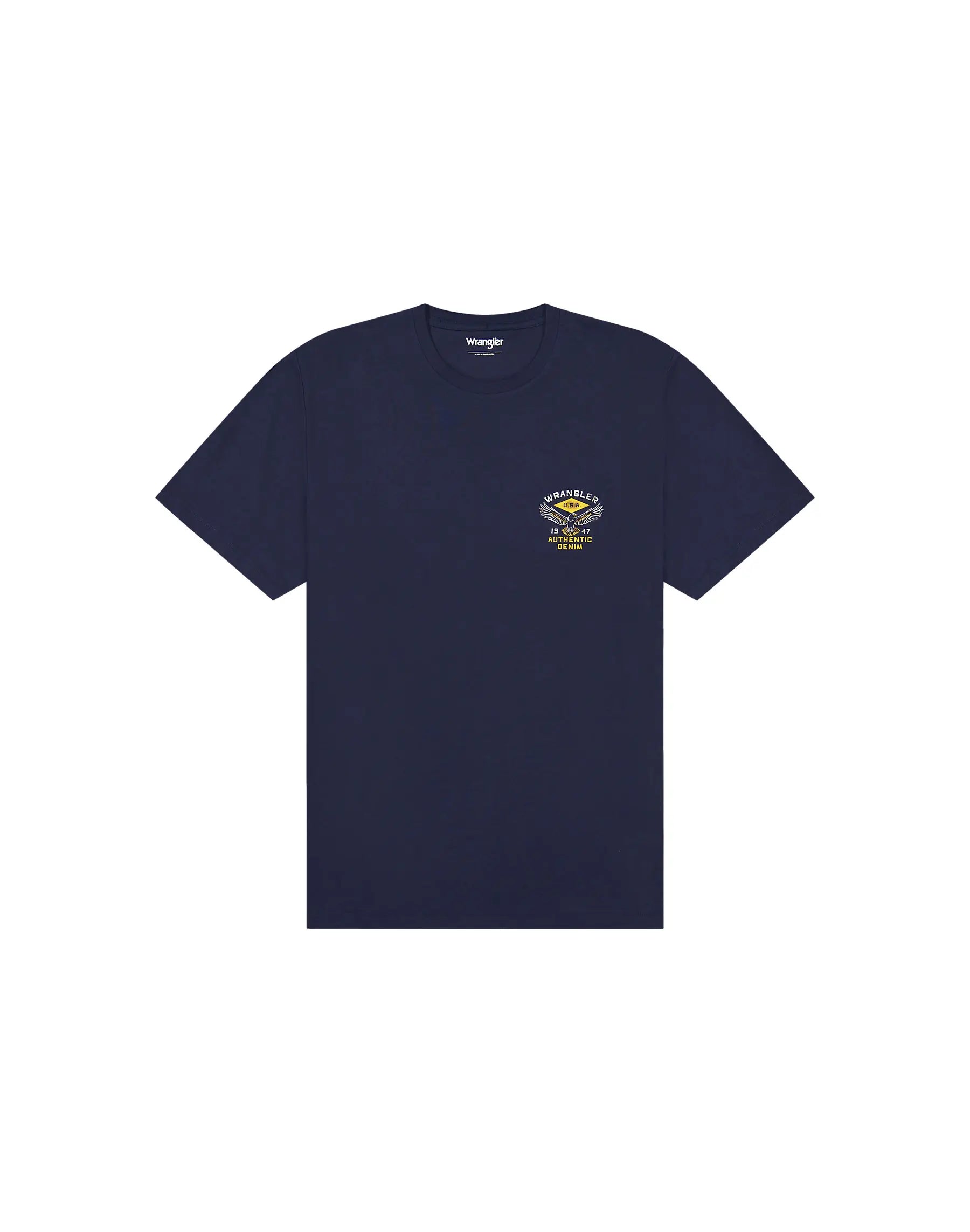 MESKA KOSZULKA WRANGLER SMALL AMERICANA TEE NAVY 112377984