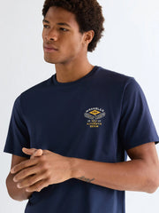 MESKA KOSZULKA WRANGLER SMALL AMERICANA TEE NAVY 112377984