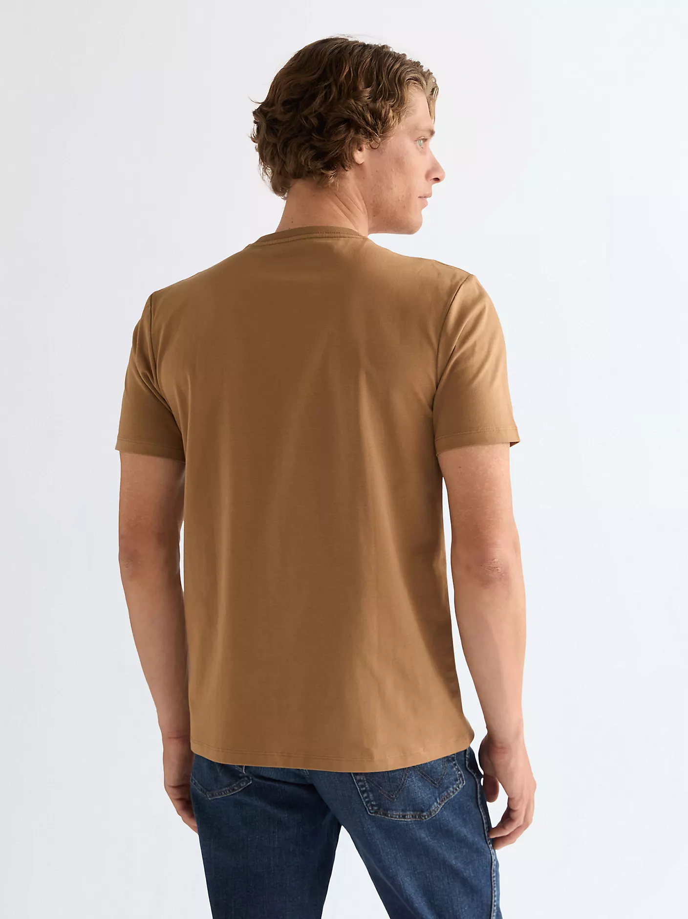 MĘSKA KOSZULKA WRANGLER SMALL GRAPHIC TEE ERMINE 112378479