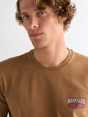 MĘSKA KOSZULKA WRANGLER SMALL GRAPHIC TEE ERMINE 112378479
