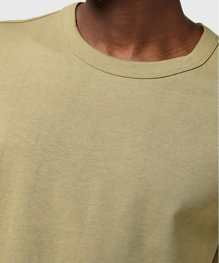 Męska Koszulka Wrangler Ss Solid Tee Aloe 112371504