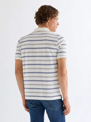 MESKA KOSZULKA WRANGLER STRIPE POLO SHIRT WORN WHITE 112378958