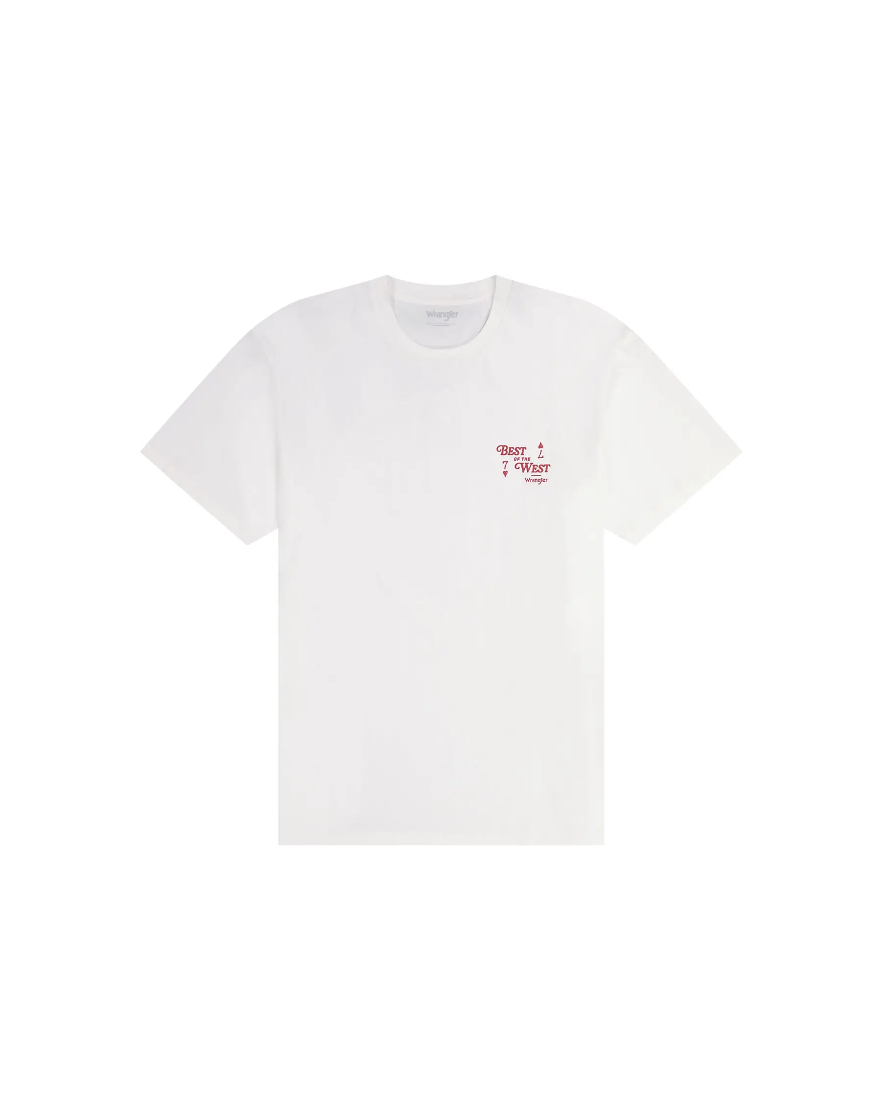 MESKA KOSZULKA WRANGLER VINTAGE TEE WORN WHITE 112378006