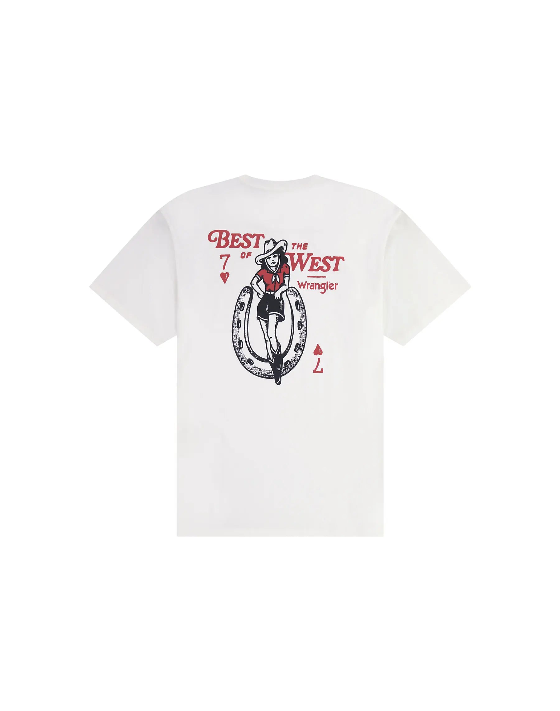 MESKA KOSZULKA WRANGLER VINTAGE TEE WORN WHITE 112378006