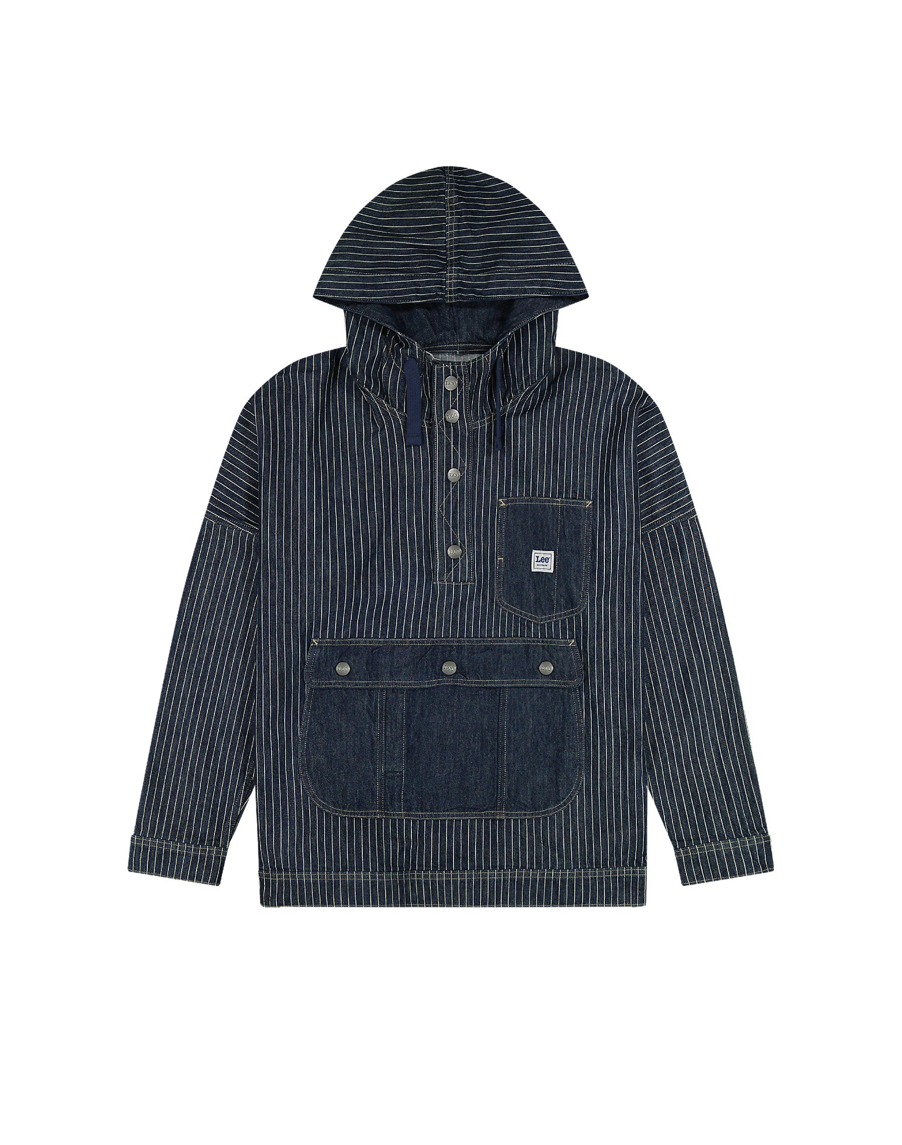 Meska Kurtka Jeansowa Lee Denim Anorak Lake Edge 112364127