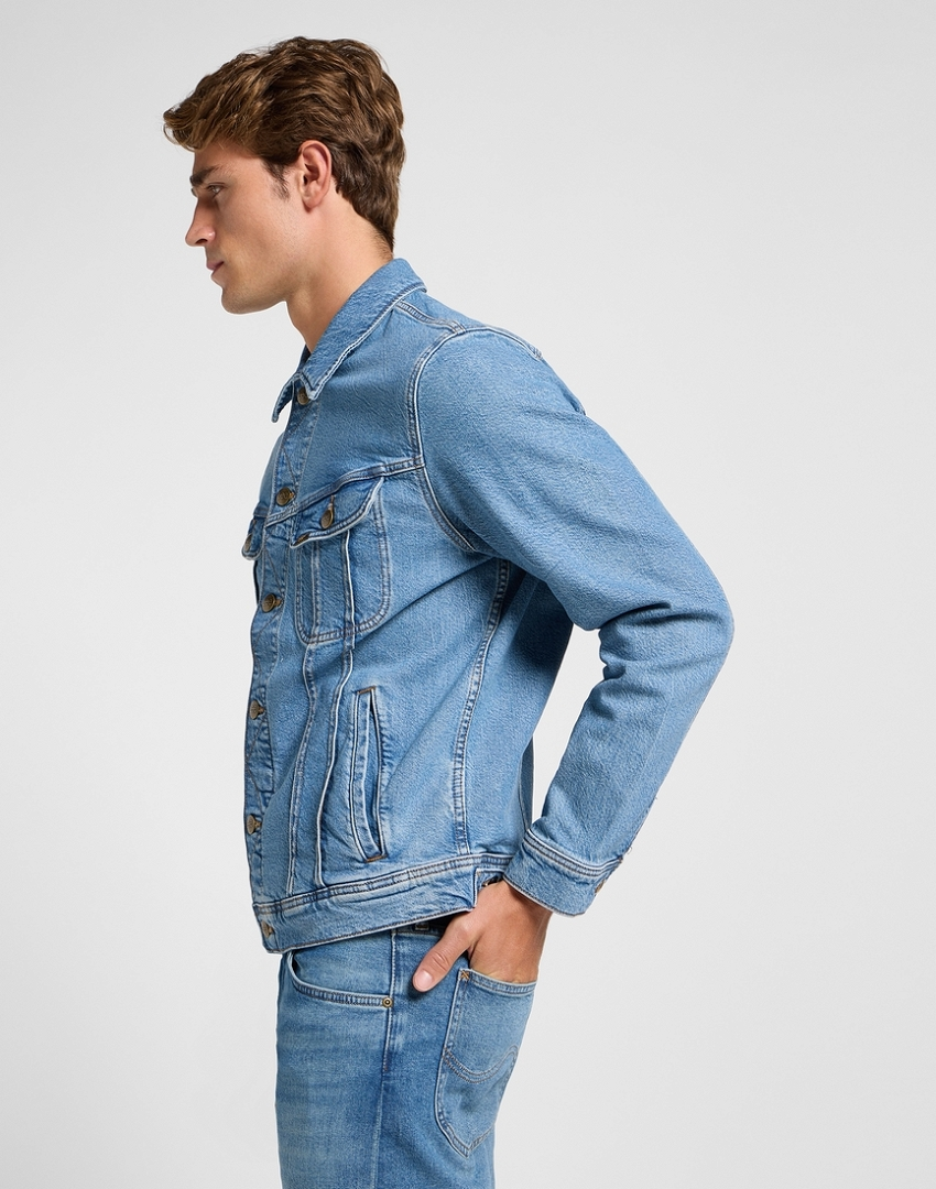 MĘSKA KURTKA JEANSOWA LEE RIDER JACKET WATERFALLS 112363663
