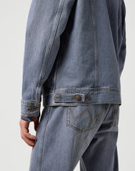 Męska Kurtka Jeansowa Wrangler Anti Fit Jacket Light Ice 112371446
