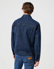 Męska Kurtka Jeansowa Wrangler Authentic Jacket Coalblue Stone 112146047