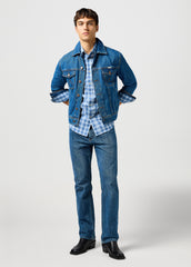 Męska Kurtka Jeansowa Wrangler Classic Jacket Stonewash 112362737