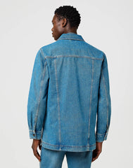 Męska Kurtka Jeansowa Wrangler Wrange Jacket Iron Forge 112371445