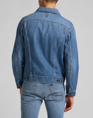 MĘSKA KURTKA JEANSOWE LEE RIDER JACKET WASHED CAMDEN L89ZLJPI 112124002