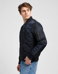 MESKA KURTKA LEE BOMBER JACKET BLACK 112371314