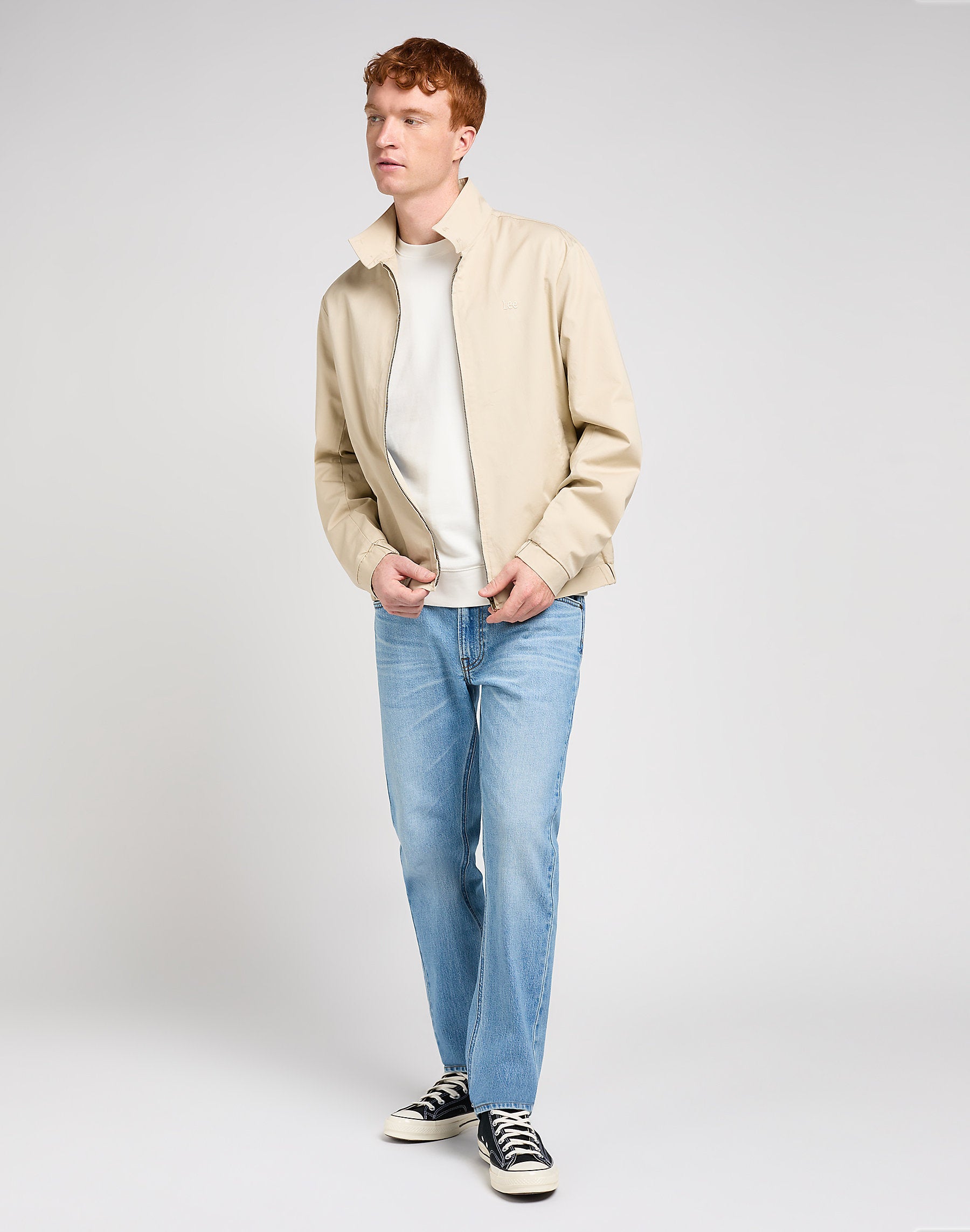 Męska Kurtka Lee Harrington Jacket Oatmeal 112349978
