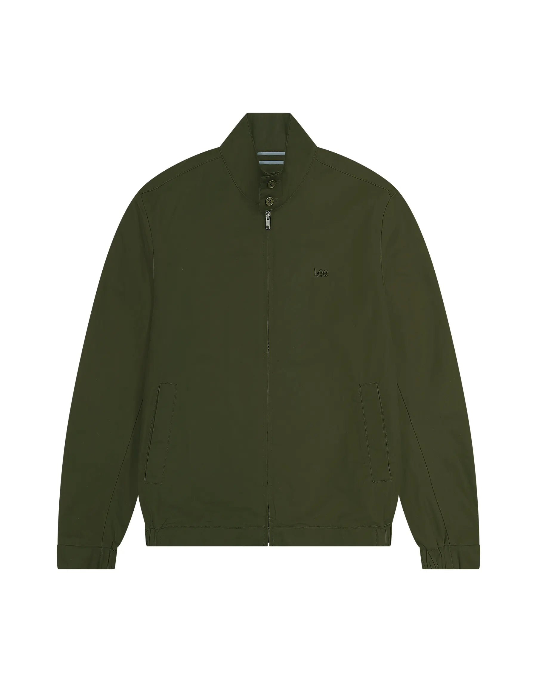 MESKA KURTKA LEE HARRINGTON JACKET OLIVE NIGHT 112363662