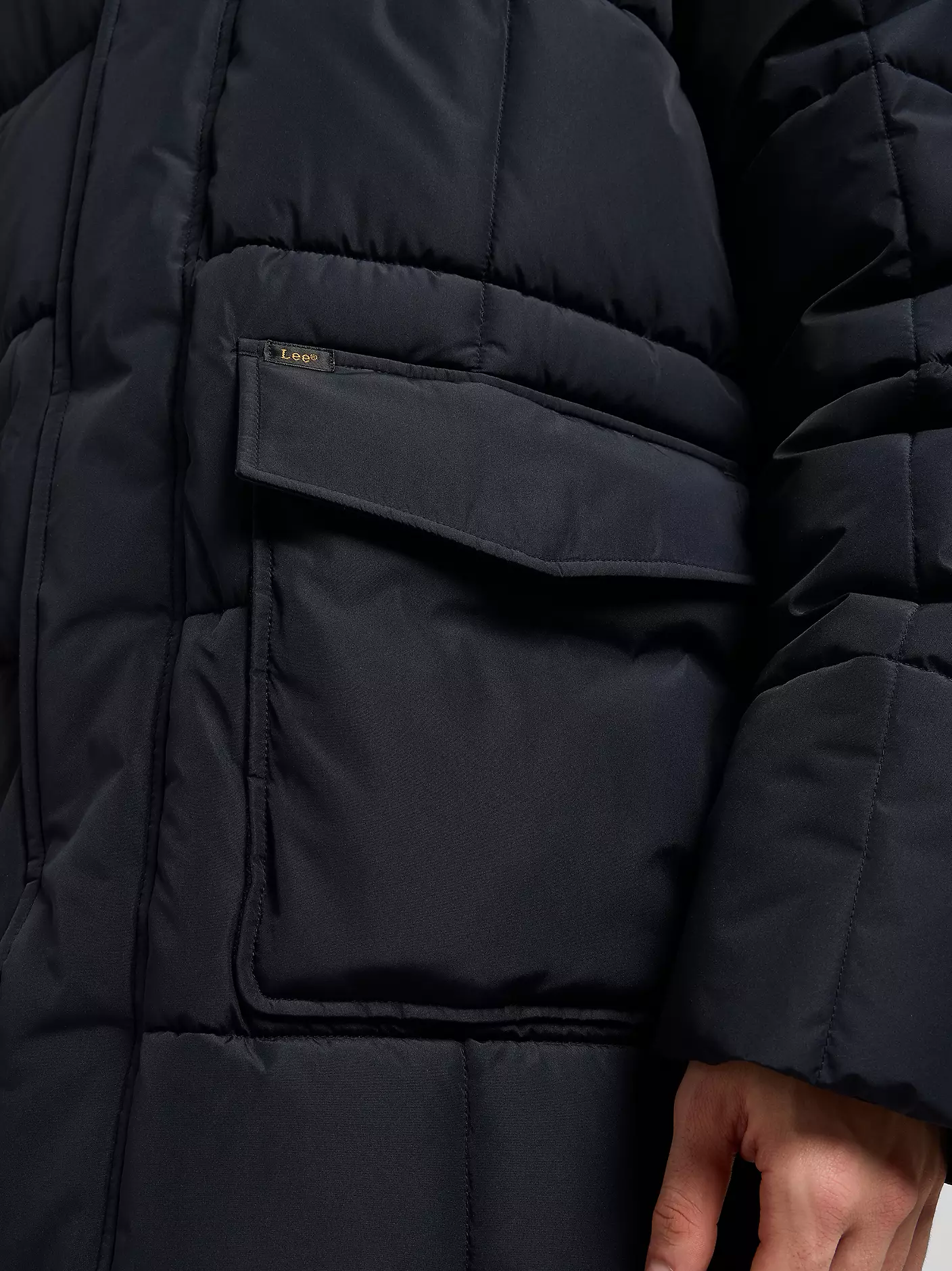 MĘSKA KURTKA LEE MERCURY PUFFER JKT BLACK 112371322