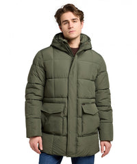 Męska Kurtka Lee Mercury Puffer JKT Olive Gray 112371323