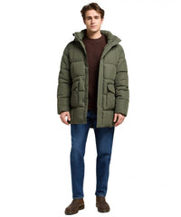 Męska Kurtka Lee Mercury Puffer JKT Olive Gray 112371323
