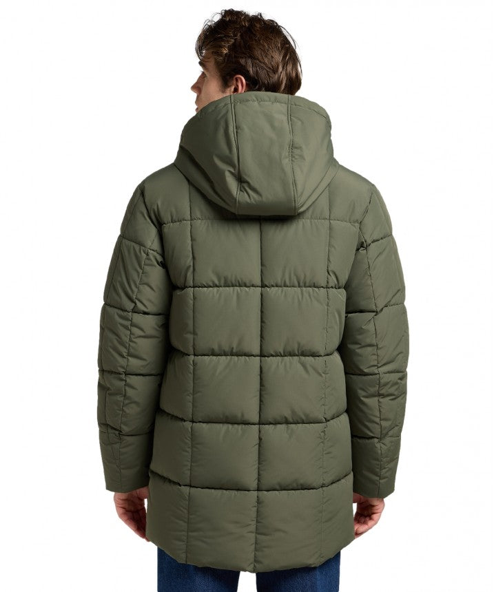 Męska Kurtka Lee Mercury Puffer JKT Olive Gray 112371323