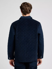 MĘSKA KURTKA LEE MIXED MEDIA OVERSHIRT RIVET NAVY 112371324