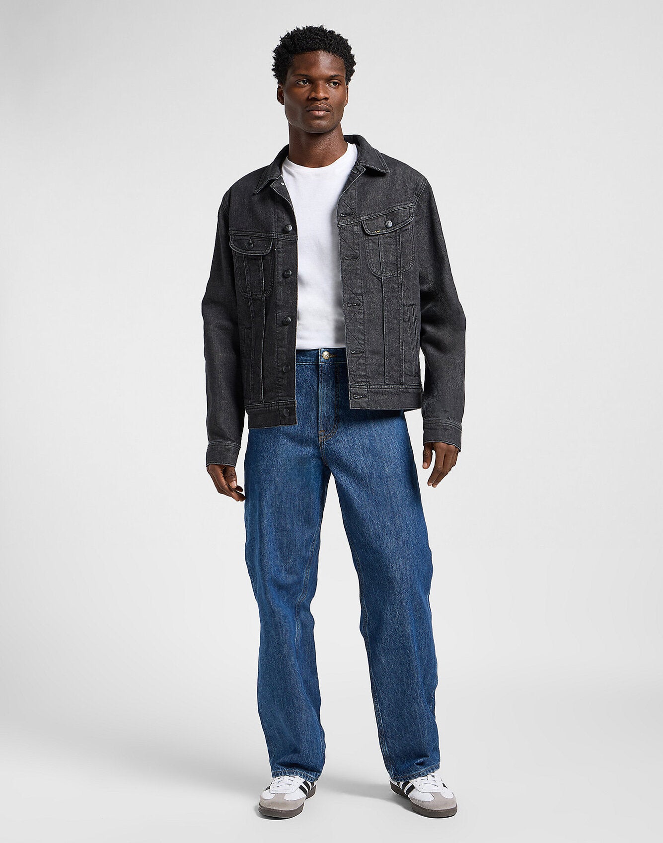 MESKA KURTKA LEE RIDER JACKET SMOKEY 112363865