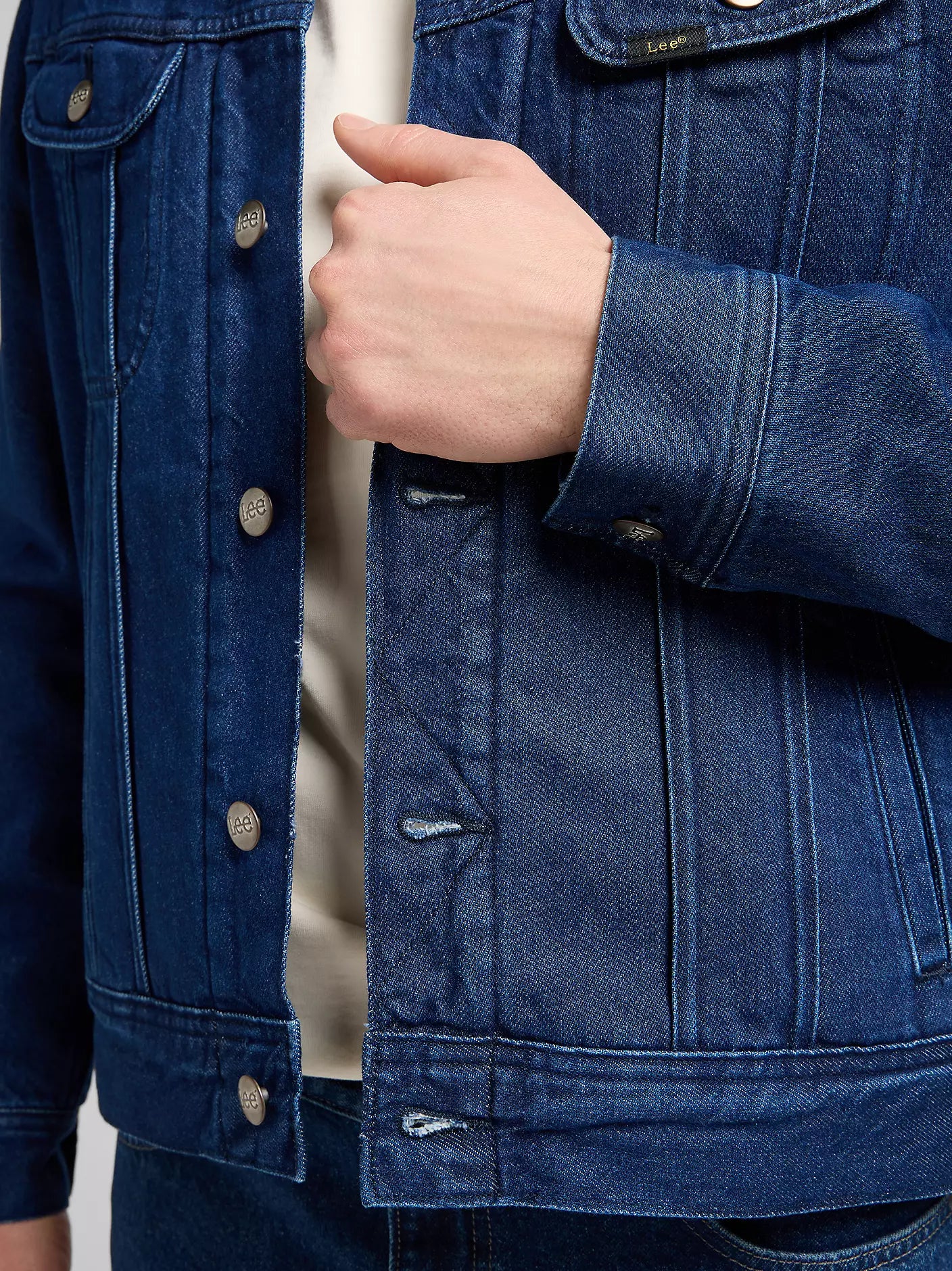 Męska Kurtka Lee Sherpa Jacket Save It 112370428