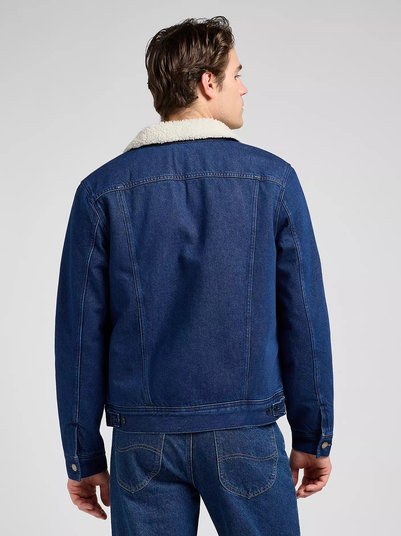 Męska Kurtka Lee Sherpa Jacket Save It 112370428