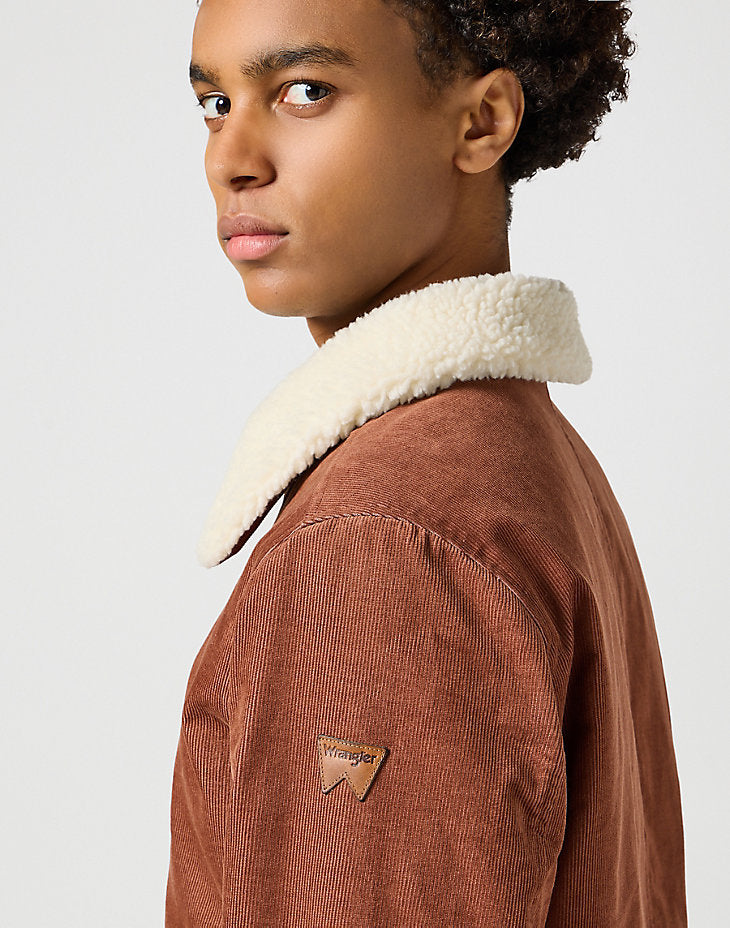 MĘSKA KURTKA PRZEJŚCIOWA WRANGLER CORDUROY AVIATOR ROOT 112357268