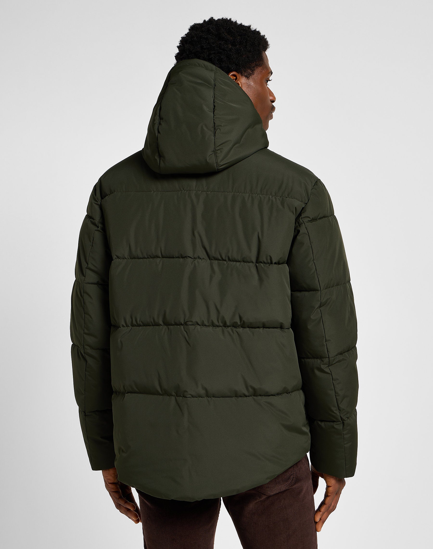 MĘSKA KURTKA PUCHOWA LEE PUFFER JACKET OLIVE NIGHT 112355678
