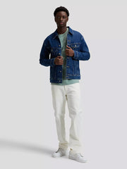 MESKA KURTKA RELAXED RIDER JACKET INDIGO WARP 112376444