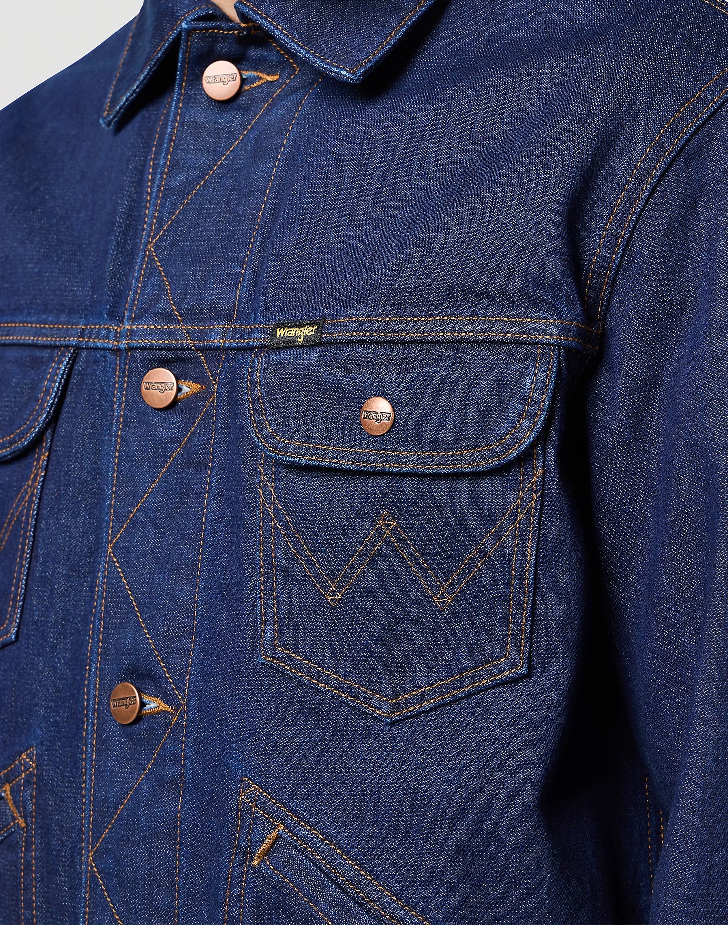 Meska Kurtka Wrangler 124Mj Rinse 112341042