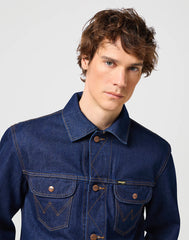 Meska Kurtka Wrangler 124Mj Rinse 112341042