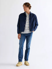 MESKA KURTKA WRANGLER COACHES JACKET NAVY 112377971