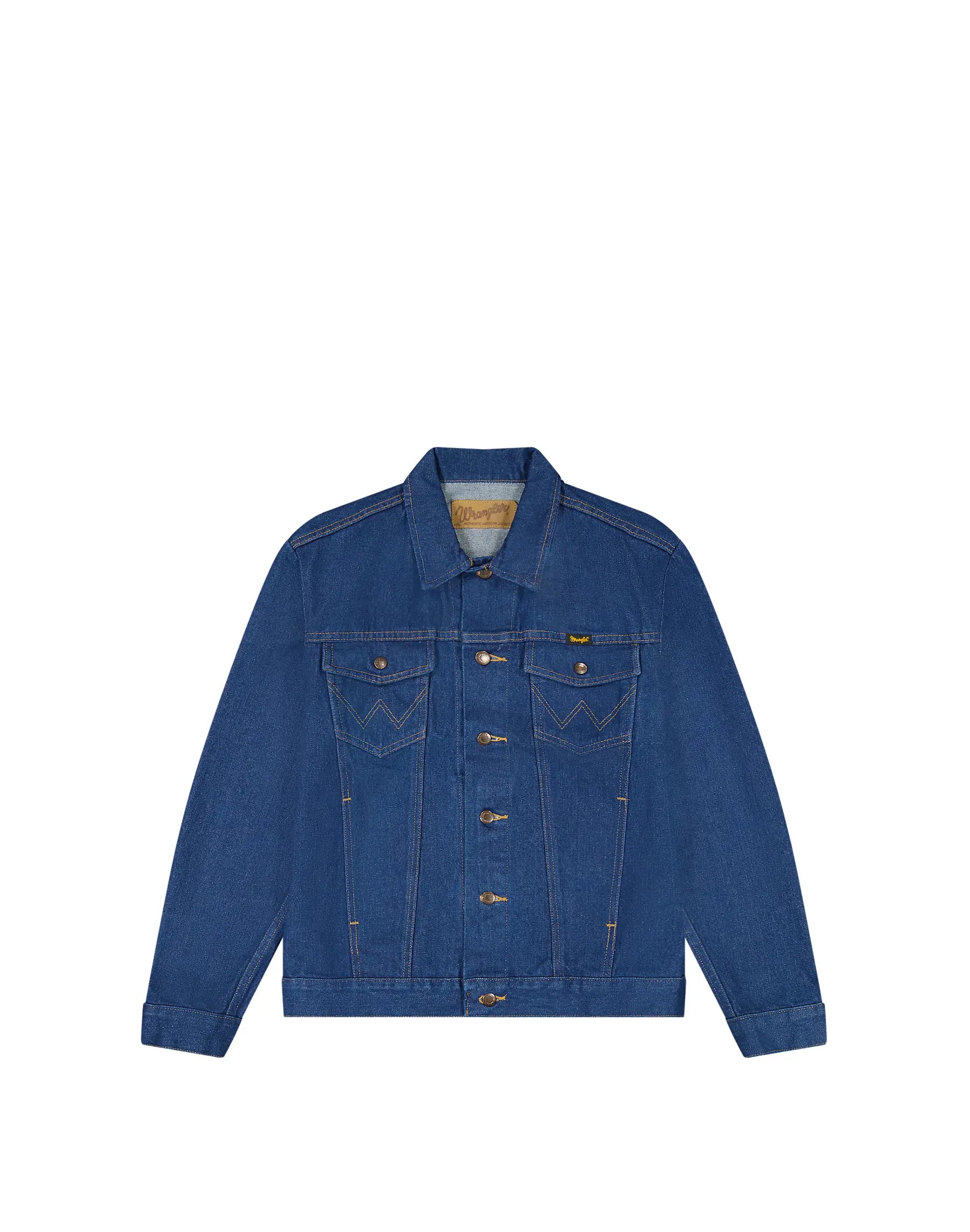 Męska Kurtka Wrangler Cowboy Cut Jacket Prewashed Indigo 112379708