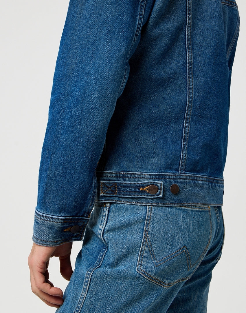 Męska Kurtka Wrangler Denim Jacket Mystic 112371358