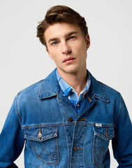 Męska Kurtka Wrangler Denim Jacket Mystic 112371358