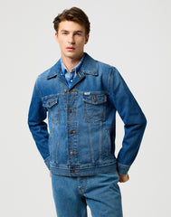 Męska Kurtka Wrangler Denim Jacket Mystic 112371358