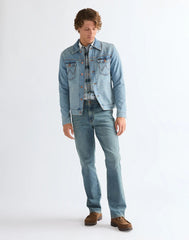 MESKA KURTKA WRANGLER DENIM JACKET THUNDER 112378497