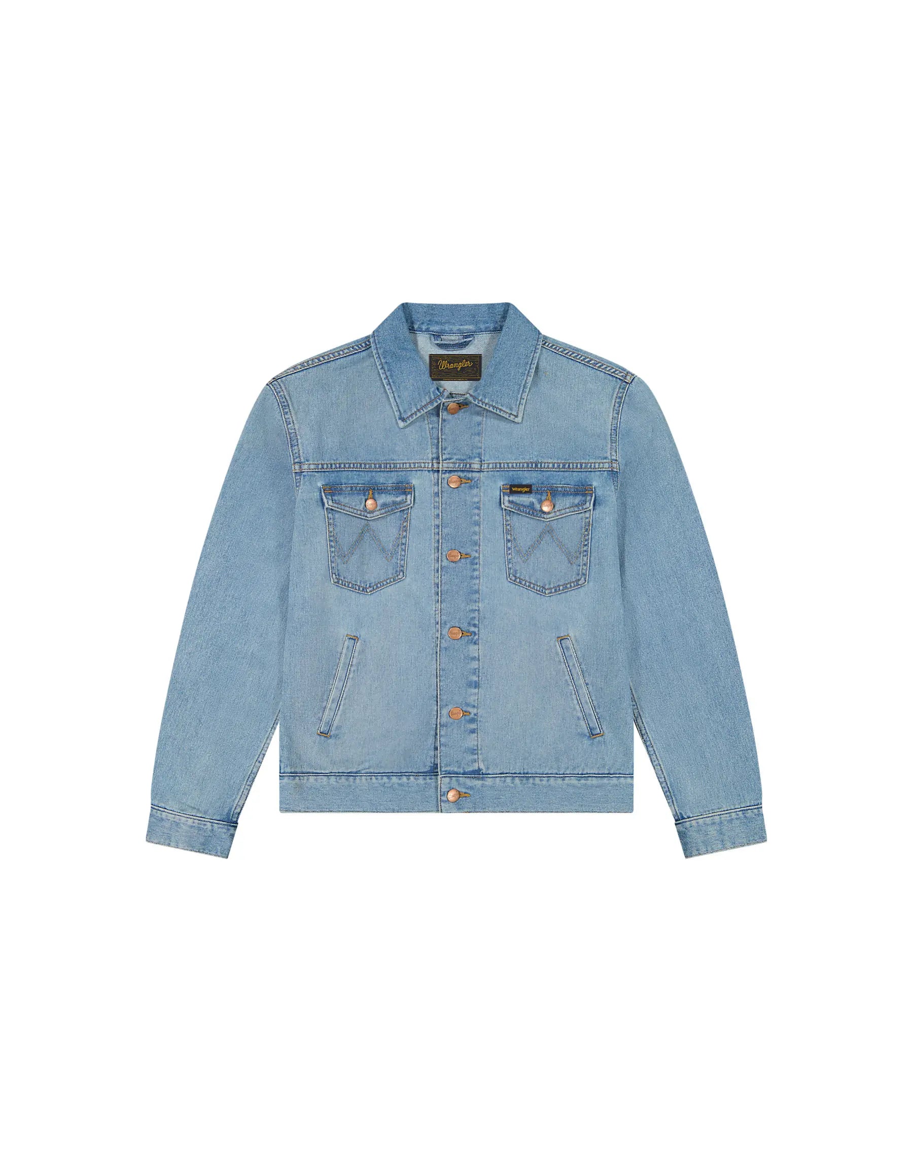 MESKA KURTKA WRANGLER DENIM JACKET THUNDER 112378497